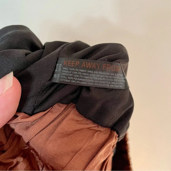 Free People Movement The Way Home Athletic Shorts Rust  Brown - Picture 6 of 6